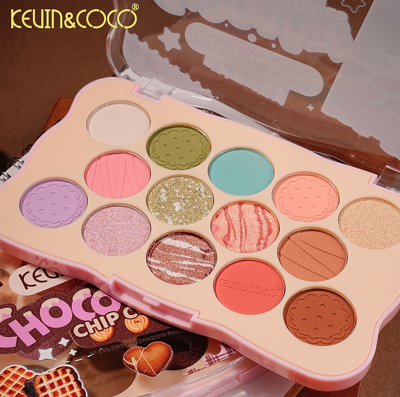 پالت سایه چشم کوین اند کوکو مدل chocolate شماره 01