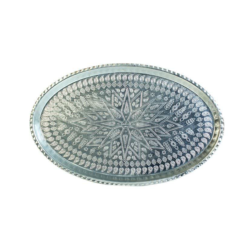 سینی مسی مدل بیضی کد za05579709