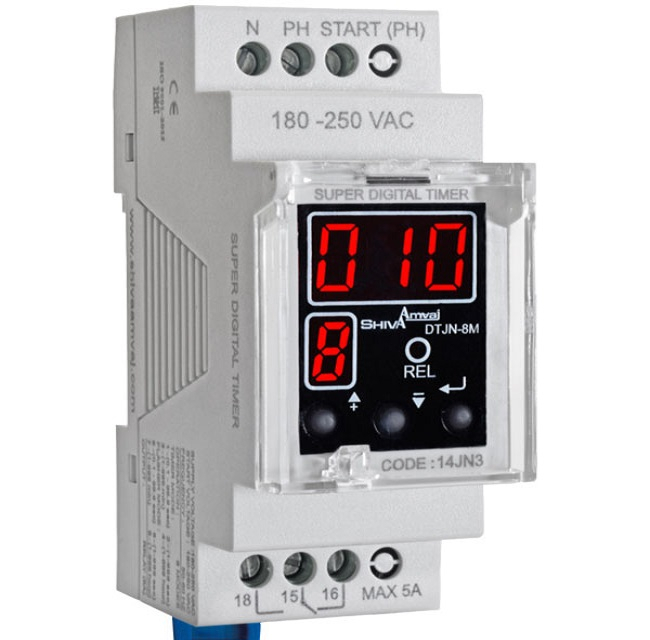 سوپر تایمر دیجیتال شیوا امواج مدل DTJN-8M