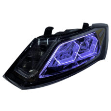 چراغ جلو خودرو گروه پژوهش صنعت مدرن مدل 3D-Hexa-W مناسب برای ساینا،کوئیک بسته دو عددی