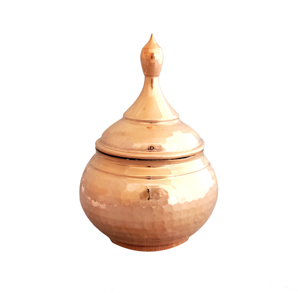 آجیل خوری مسی مدل بدون پایه کد ZH228.3