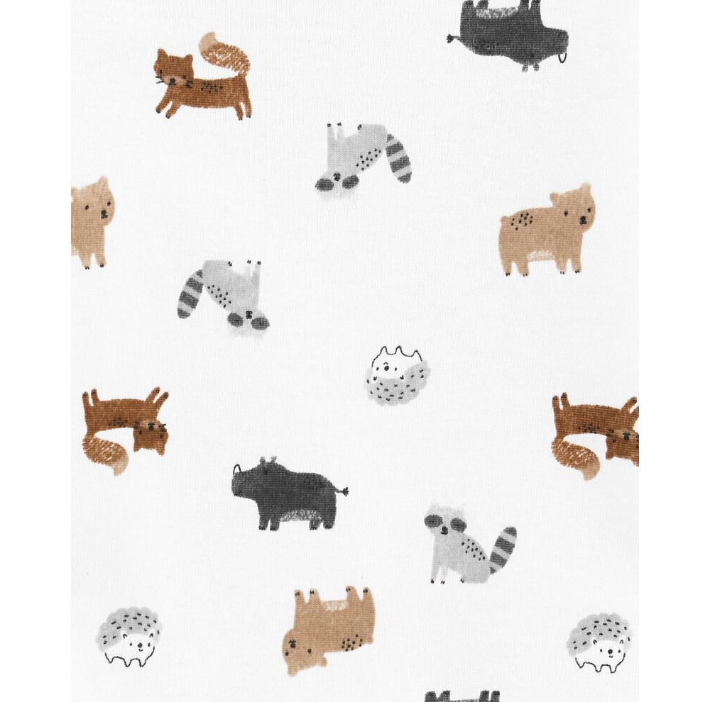 ست 3 تکه لباس نوزادی کارترز طرح Animals کد M554