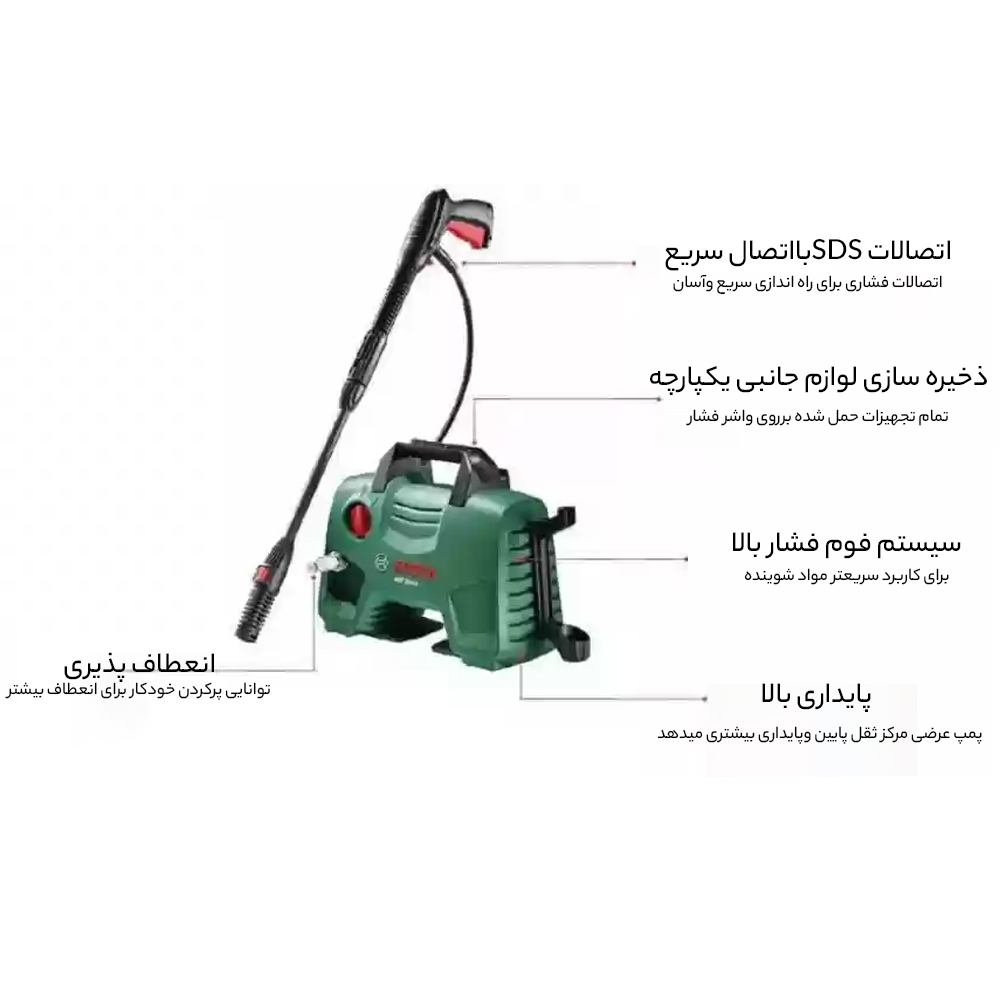 کارواش بوش مدل 120 بار Aquatak 120 - Easy