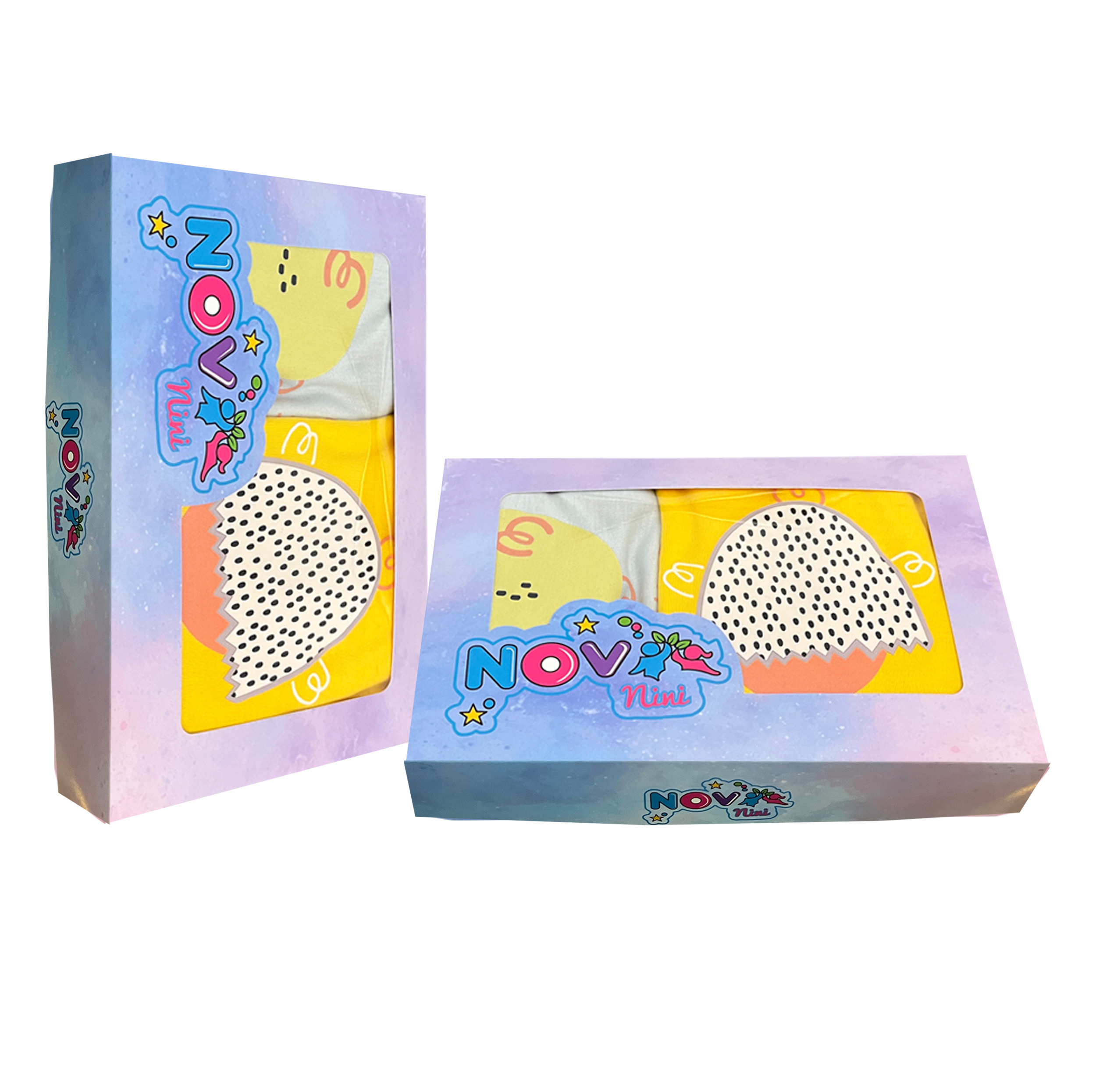 ست 4 تکه لباس نوزادی مدل egg