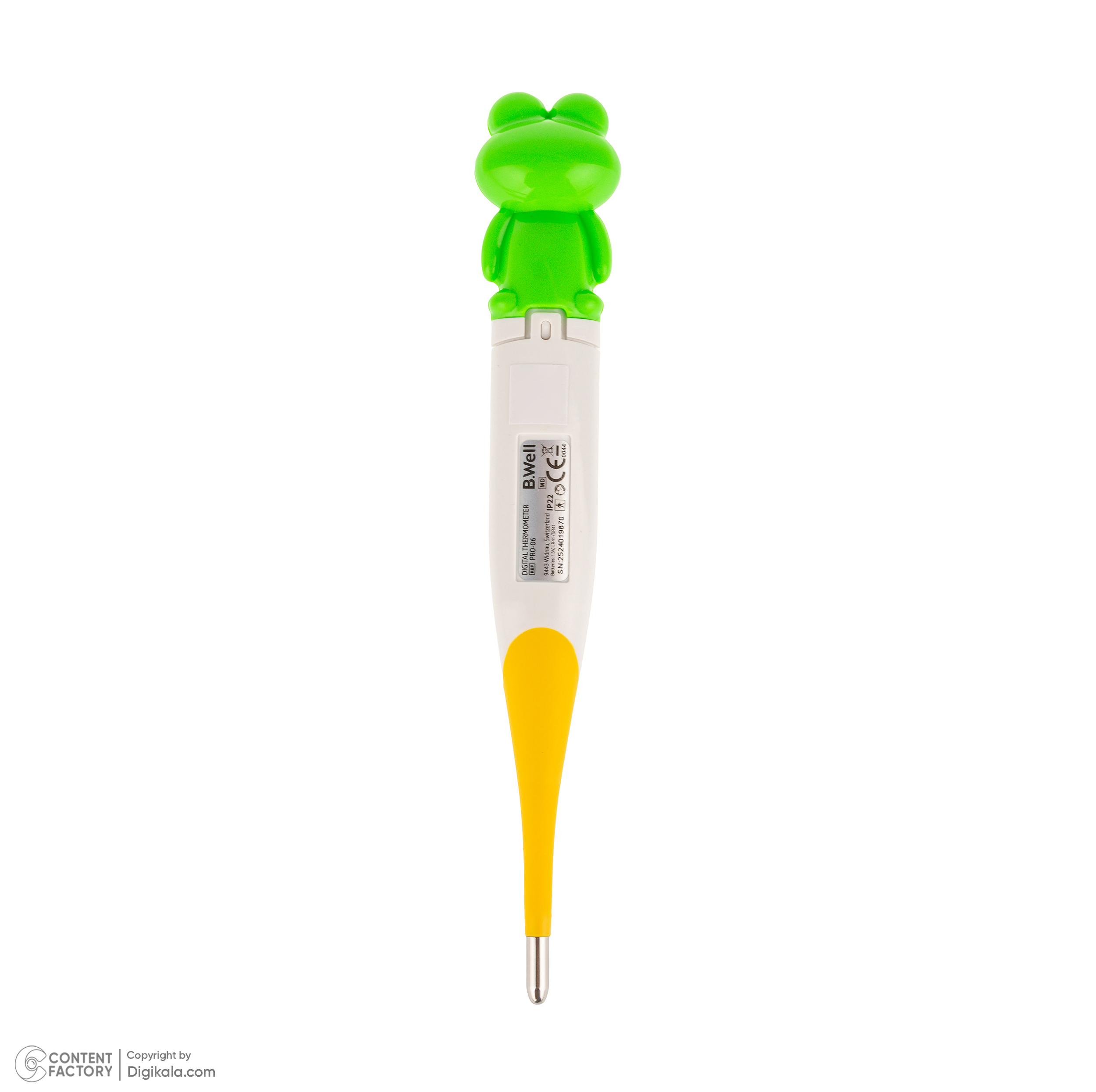 تب‌سنج و دماسنج کودک بی ول مدل PRO-06