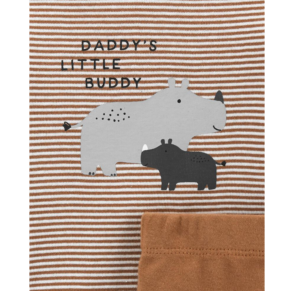 ست 3 تکه لباس نوزادی کارترز طرح Animals کد M554