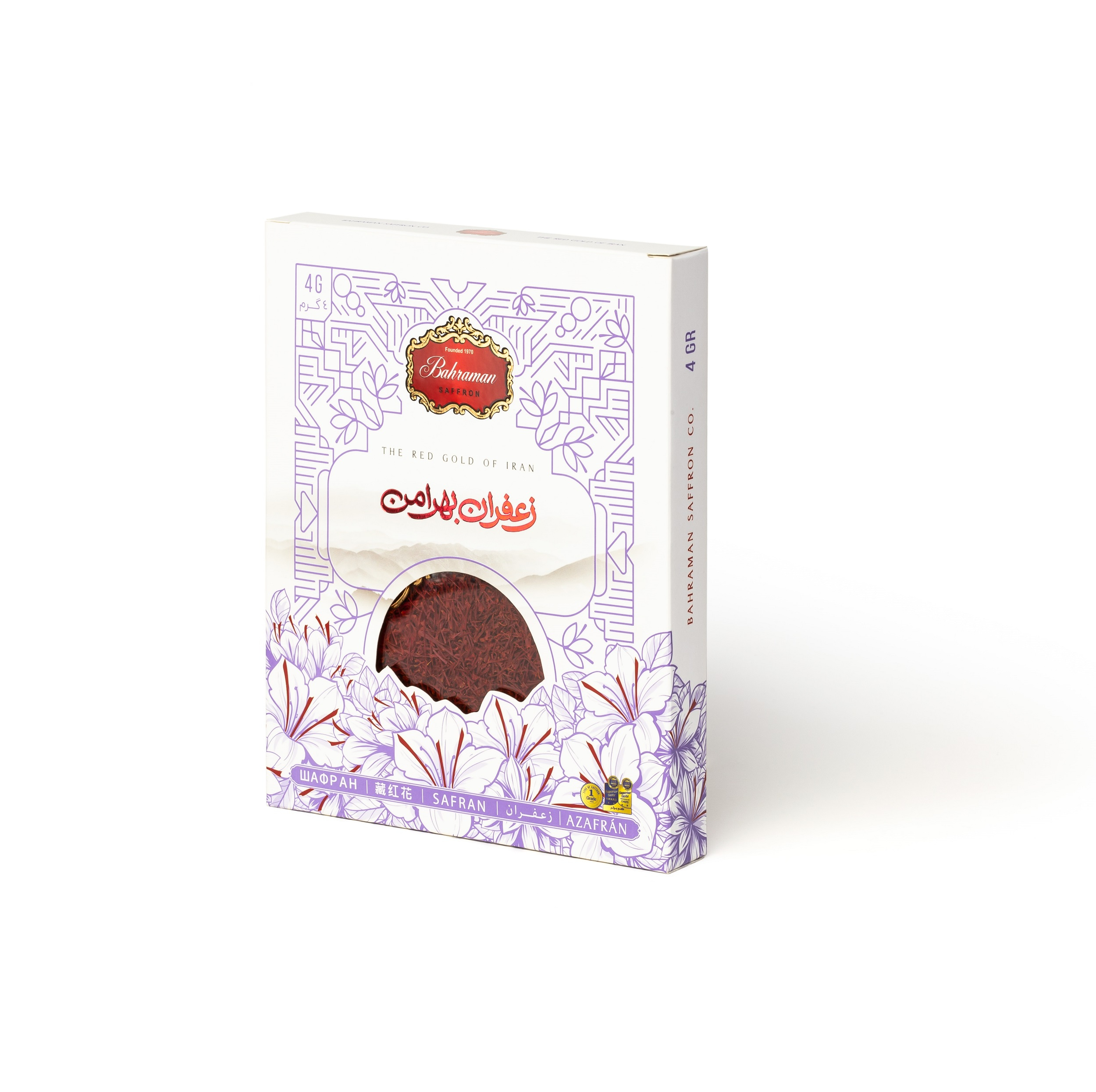 زعفران سرگل بهرامن - 4 گرم