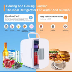 یخچال هیبریدی خودرو مدل Cooler and Heater ظرفیت 4 لیتر