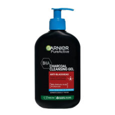 ژل شستشو صورت گارنیه مدل Pure Active Charcoal مناسب برای پوست های چرب و مختلط حجم 250 میلی لیتر