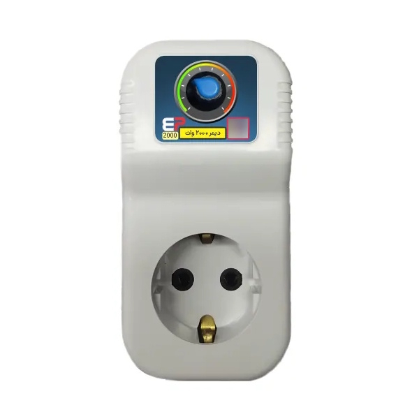 پریز دیمر دار 2000 وات ارت دار مدل P2000W
