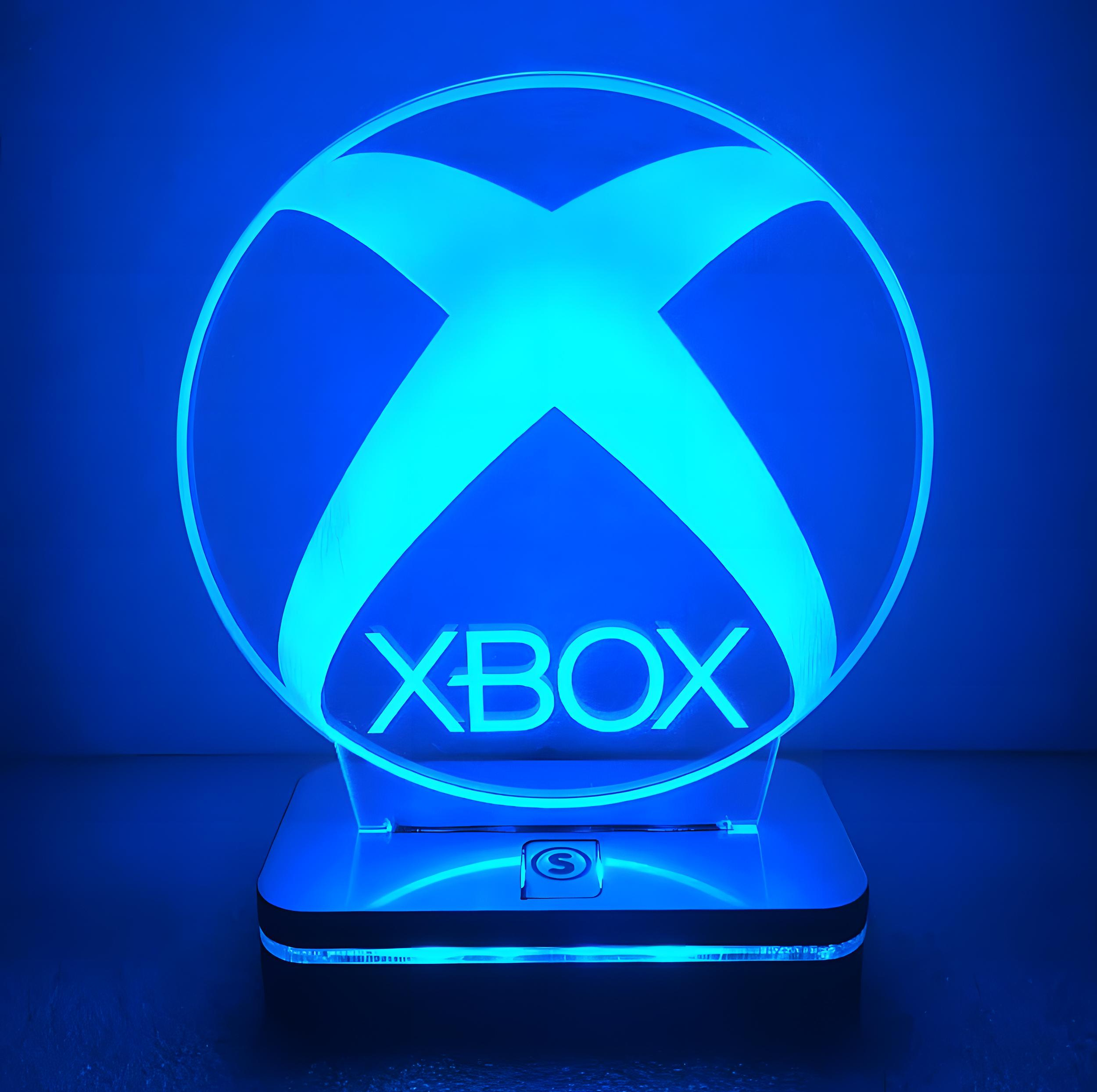 چراغ خواب طرح ایکس باکس XBOX مدل هفت رنگ