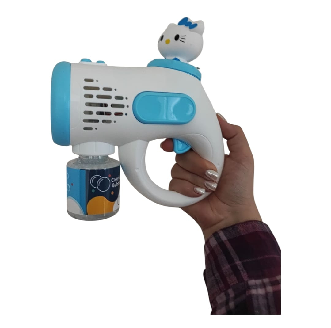 حباب ساز مدل تفنگی مخزن دار طرح کیتی کد KITI GUN 123