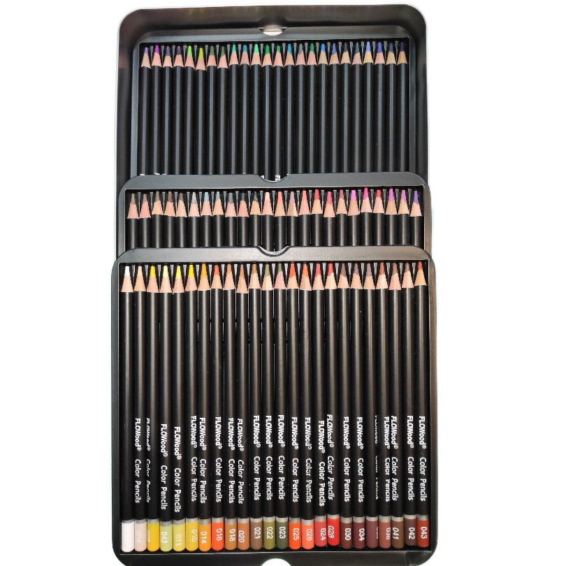 مداد رنگی 72 رنگ فلوود مدل Colored Pencils