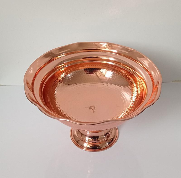 آجیل خوری مسی مدل لب چین کد ZH266.2