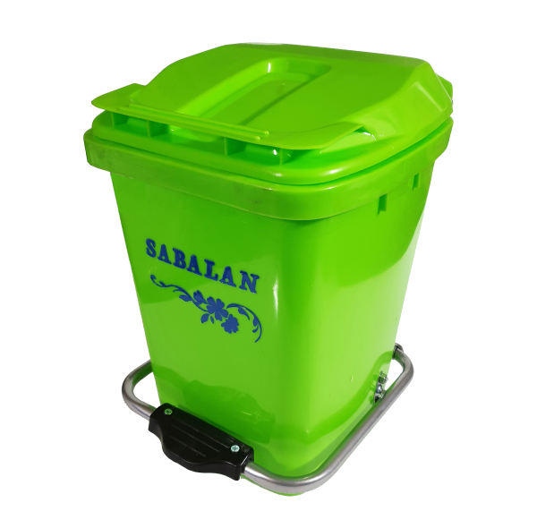 سطل زباله سبلان مدل پدالی کد 12Liter