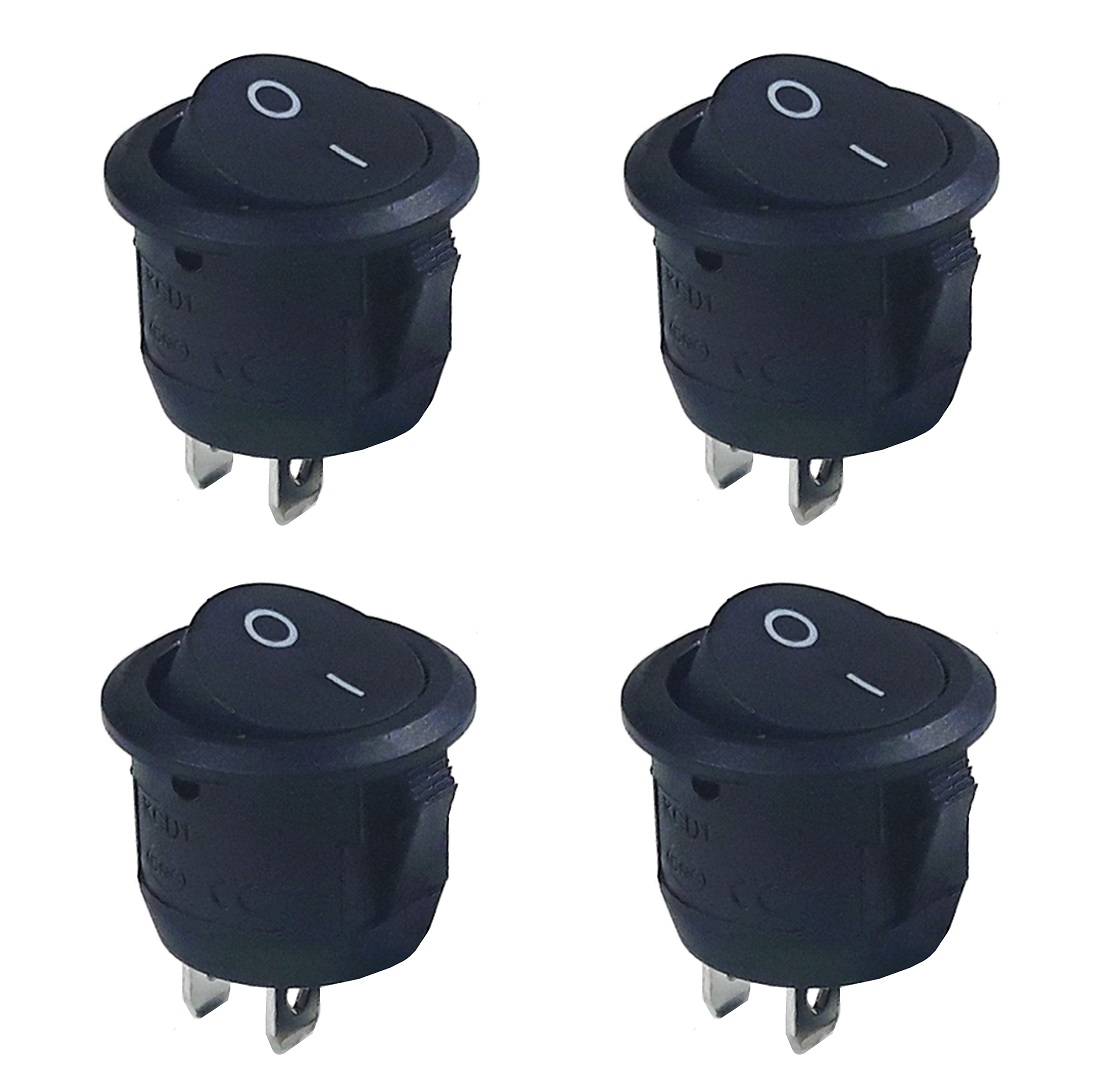 کلید راکر مدل 2P-K23 بسته 4 عددی
