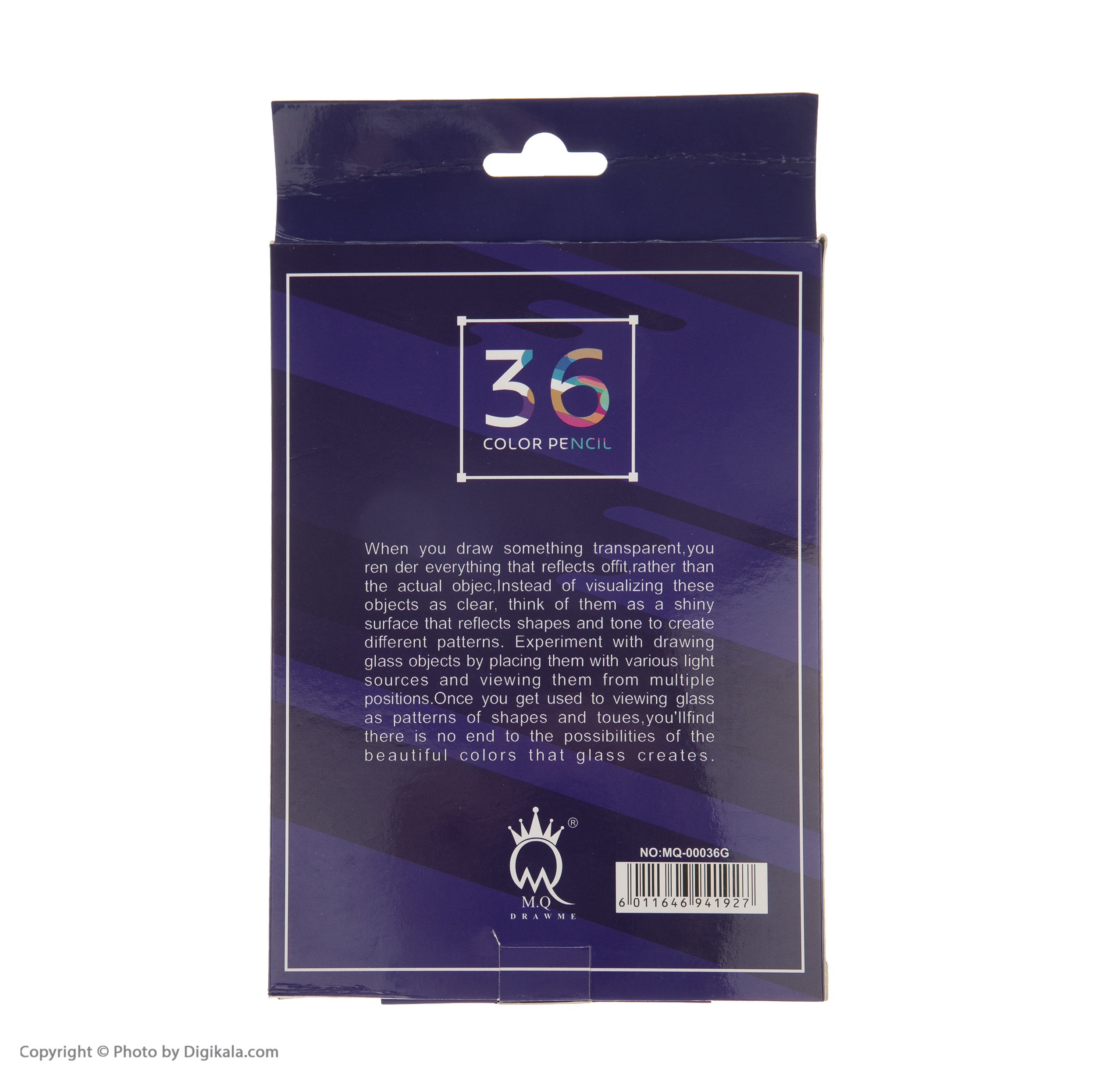 مداد رنگی 36 رنگ ام کیو مدل MQ-00036G