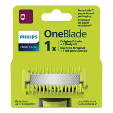 سری یدک ماشین اصلاح صورت فیلیپس مدل QP610/51 با تیغه استیل پیشرفته، مناسب اصلاح تریم، استفاده خشک و مرطوب، باتری قابل شارژ، مقاوم در برابر آب