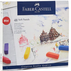 پاستل گچی 48 رنگ فابر کاستل مدل  Creative Studio Mini