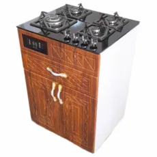 اجاق گاز 4 شعله هاکان مدل دو درب با ترموکوپل THT/BM5TERMOKOPL