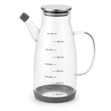 ظرف روغن مدل کریستال سیلیکونی 1000ml