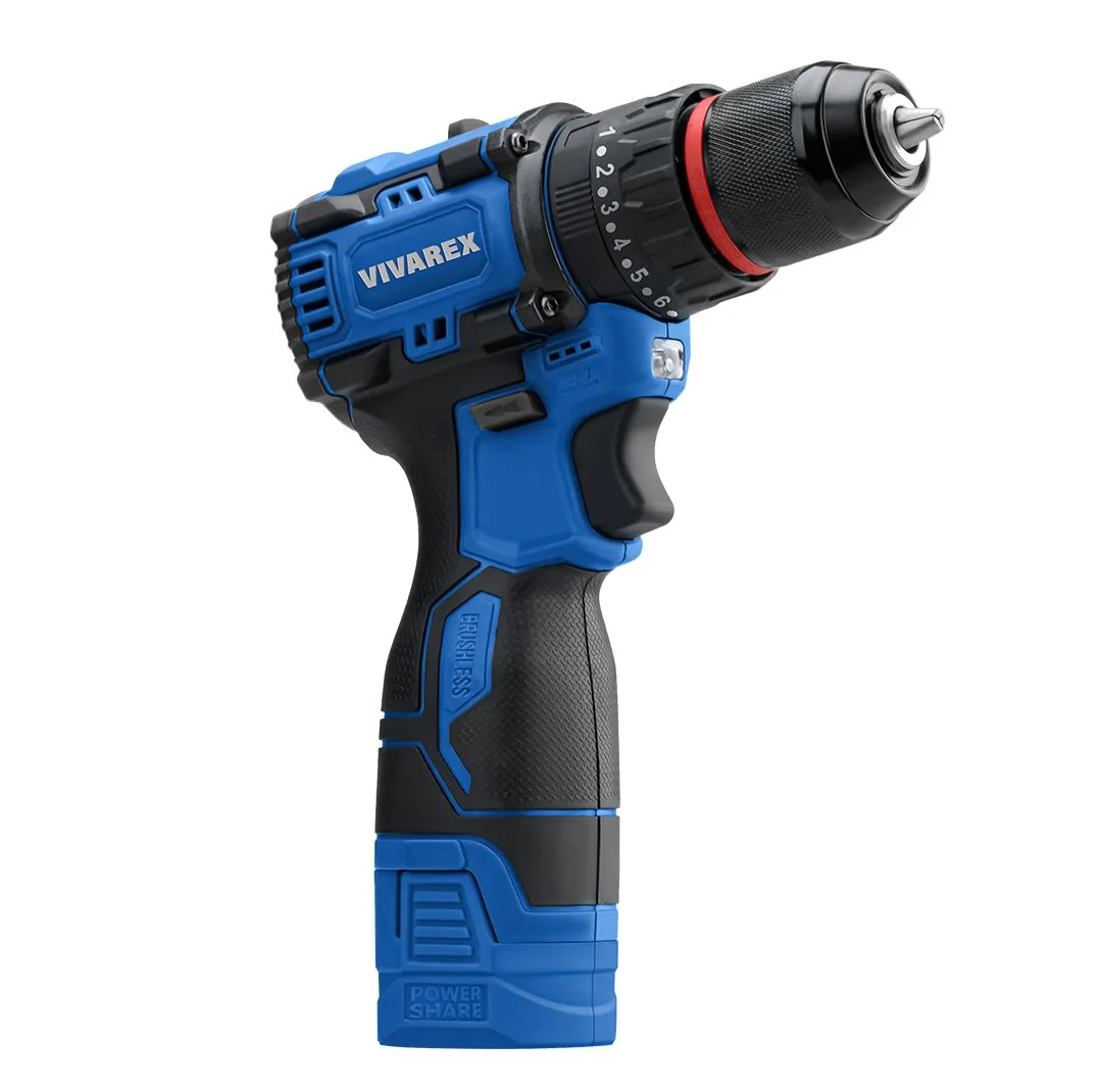 پیچ گوشتی شارژِی 16 ولت سه نظام فلزی 13 میلیمتری ویوارکس مدل 1608