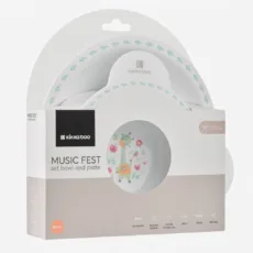 ست ظرف غذاخوری کیکابو مدل music fest