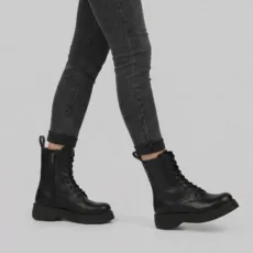 نیم بوت زنانه چرم مشهد مدل J2727-001