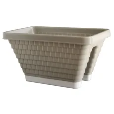 گلدان مدل نرده ای پلاستیکی طرح آجری 1