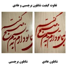 شابلون مدل 10 شعر بسته 5 عددی