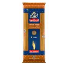 اسپاگتی قطر 1.5 سبوس دار زر ماکارون – 500 گرم