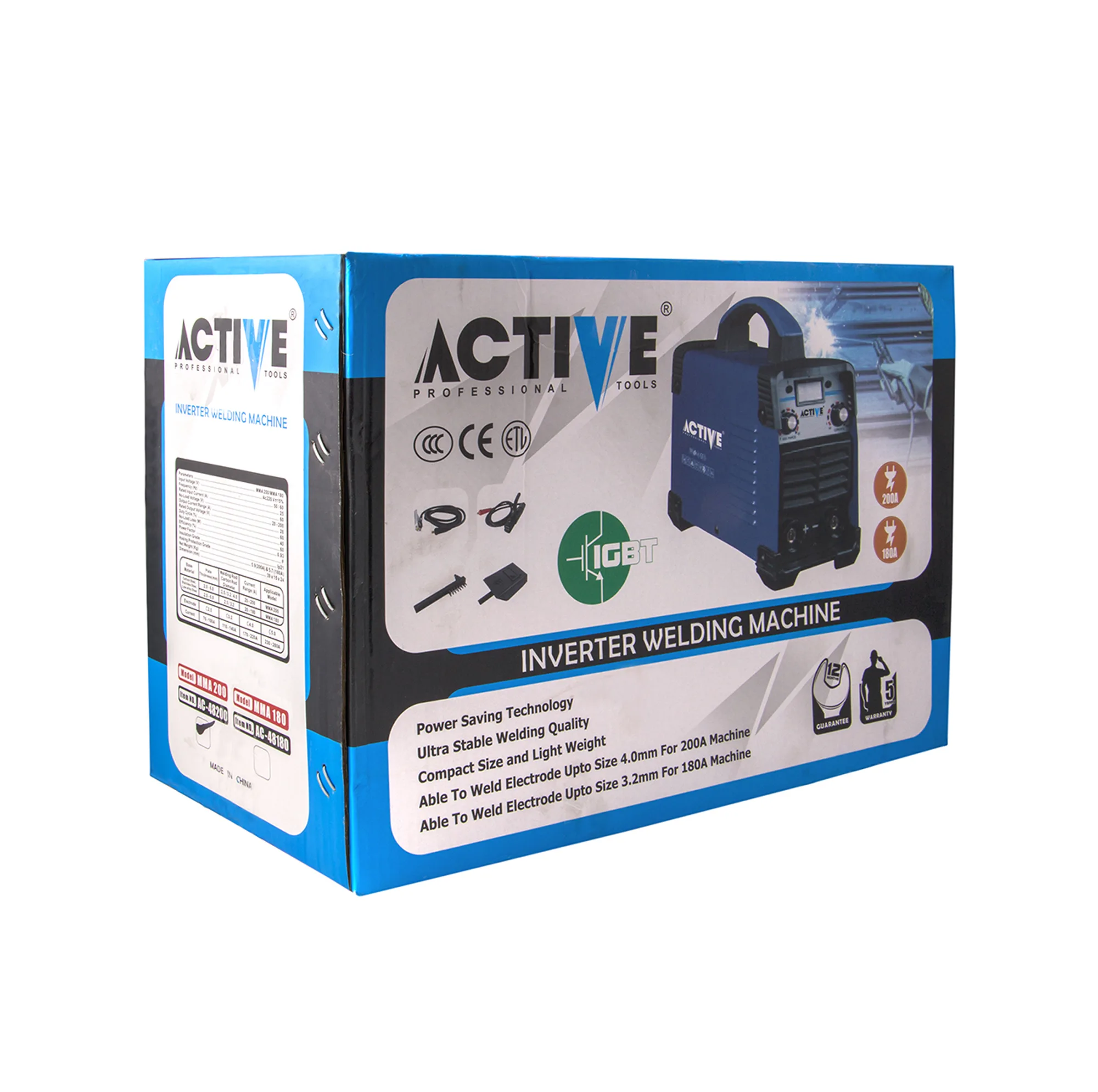 دستگاه جوش 200 آمپر اکتیو تولز مدل AC48200