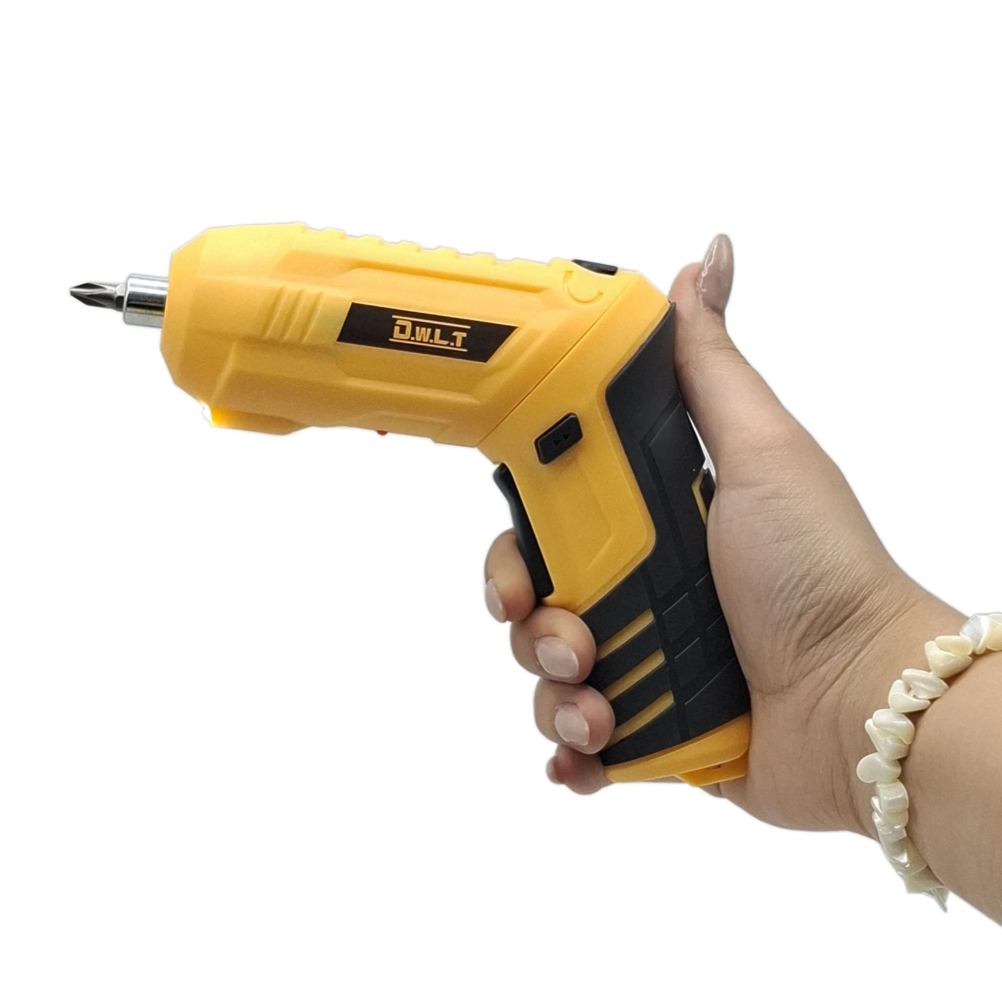 دریل پیچ گوشتی شارژی 4 ولت دی دبلیو ال تی مدل SF _ 4V