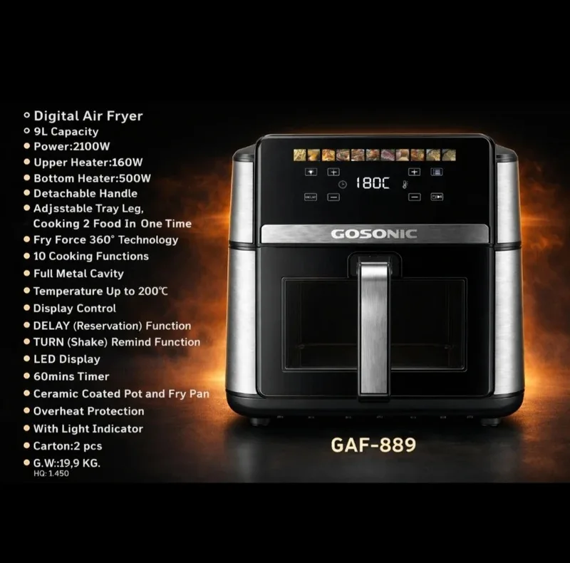 هواپز 9 لیتر گوسونیک مدل GAf-889