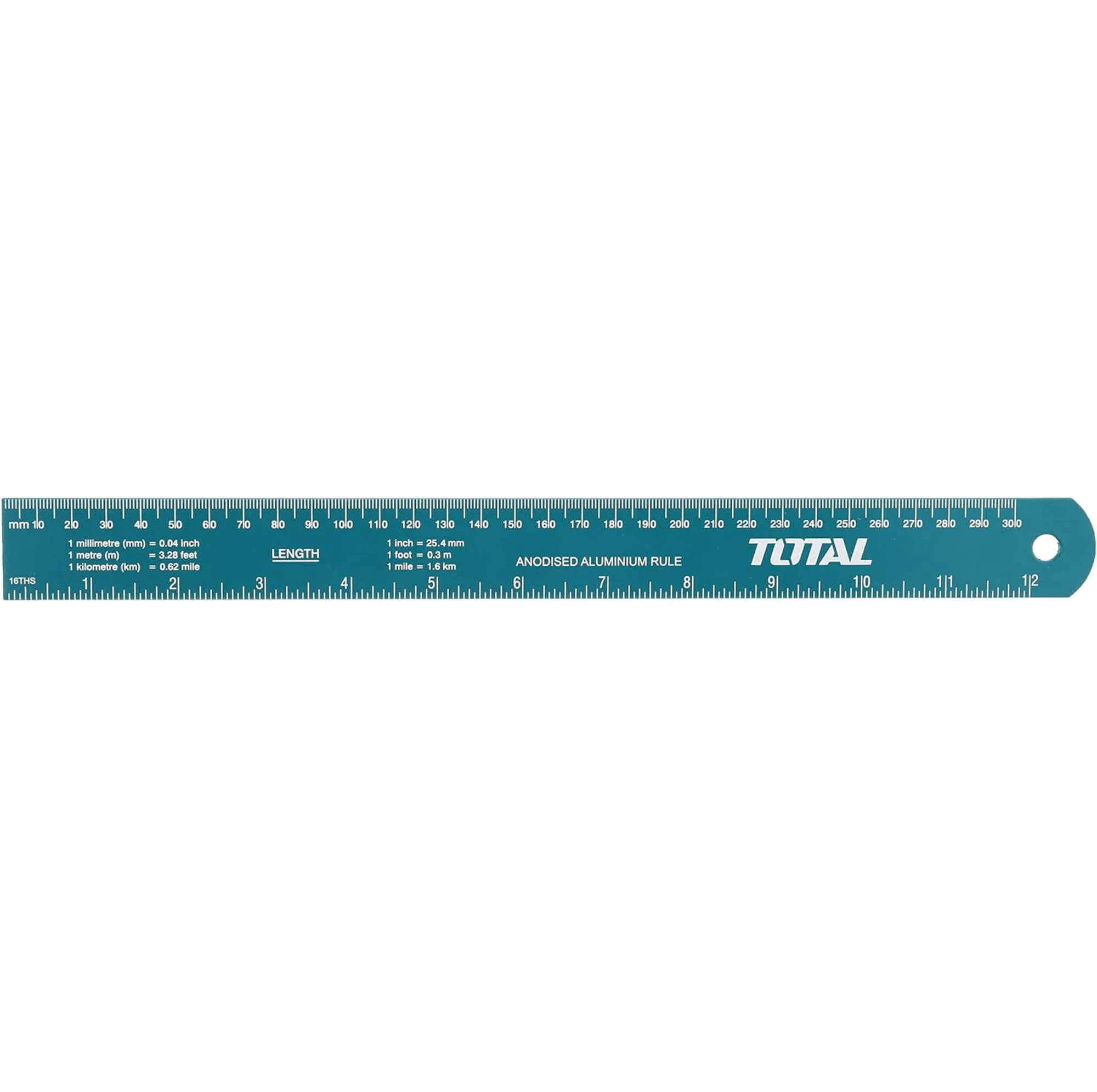 خط کش 30 سانتی متری توتال مدل TMT633002