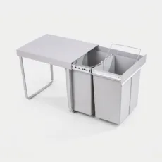 سطل زباله کابینتی مدل دو قلو 24