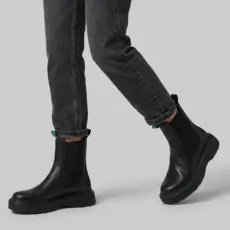 نیم بوت زنانه چرم مشهد مدل J2790-001-37