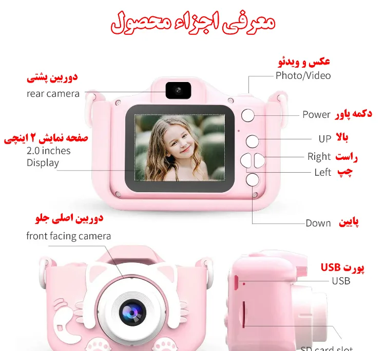 دوربین دیجیتال مدل AX6065