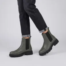 نیم بوت زنانه چرم مشهد مدل J2651-038