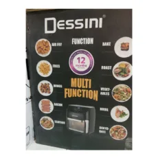سرخ‌کن هواپز بدون روغن 14 لیتری دسینی مدل DS-877D با بیش از 7 برنامه پخت، ظرفیت 14 نفره