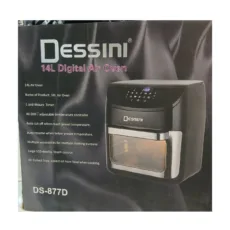 سرخ‌کن هواپز بدون روغن 14 لیتری دسینی مدل DS-877D با بیش از 7 برنامه پخت، ظرفیت 14 نفره