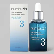سرم رفع کننده منافذ پوست نامبوزین مدل BLUE BIO-RETINOL PORE REFINING مناسب برای انواع پوست حجم 30 میلی لیتر