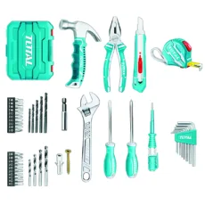 پیچ گوشتی شارژی 12ولت توتال مدل THKTHP10892 مجموعه 89 عددی