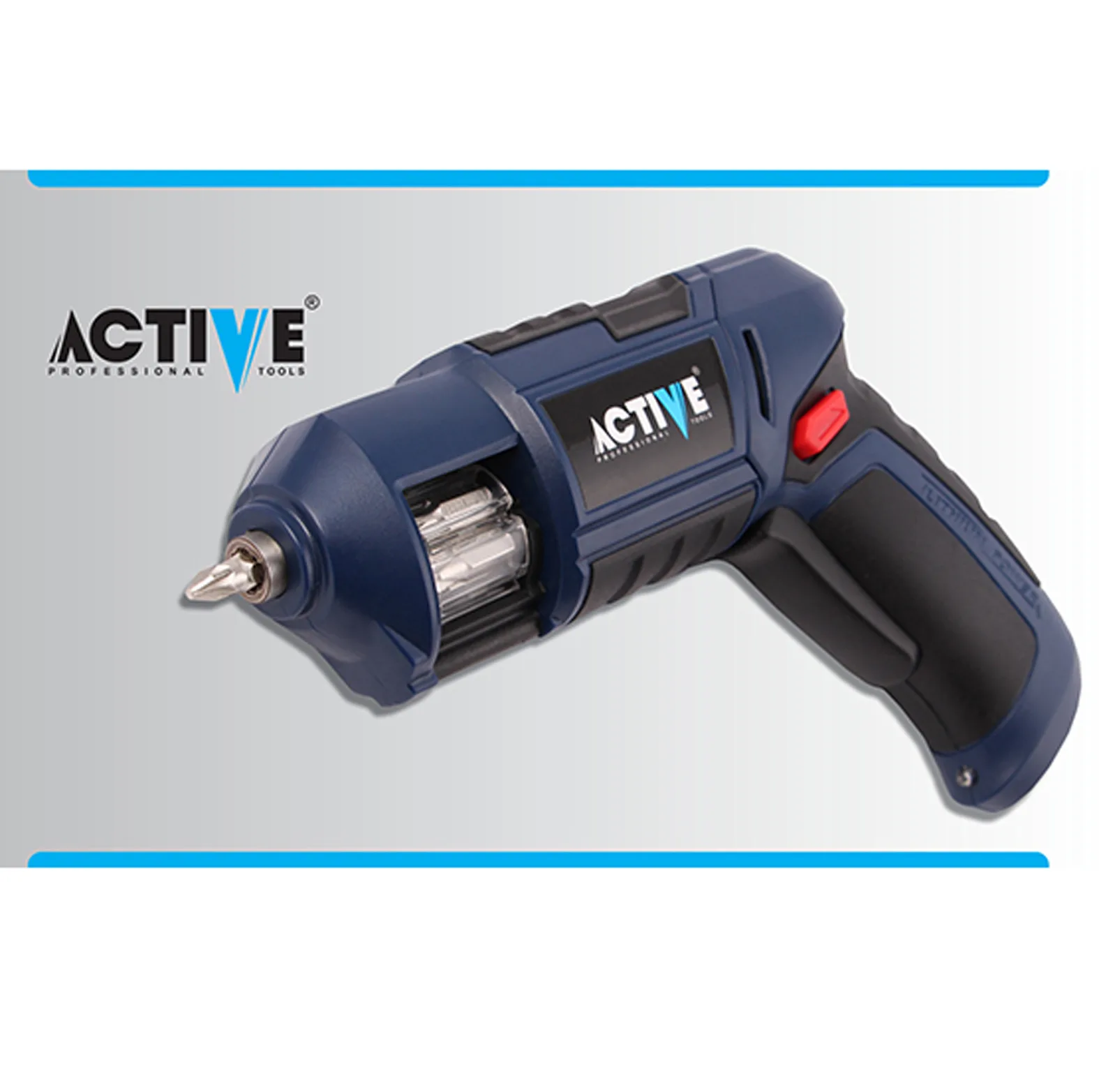پیچ گوشتی شارژی خشابی 3/6 ولت اکتیو تولز مدل AC-2936B