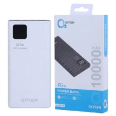 پاوربانک 22.5 وات اکسیژن مدل OX-170 PD ظرفیت 10000 میلی‌آمپرساعت به همراه کابل USB-C