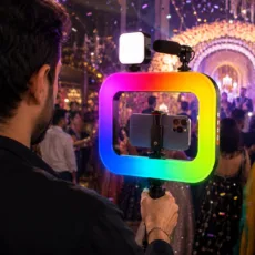 رینگ لایت مدل RGB-200