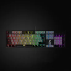 کیبورد گیمینگ فنتک مدل ATOM104 MK886V2Redswitch