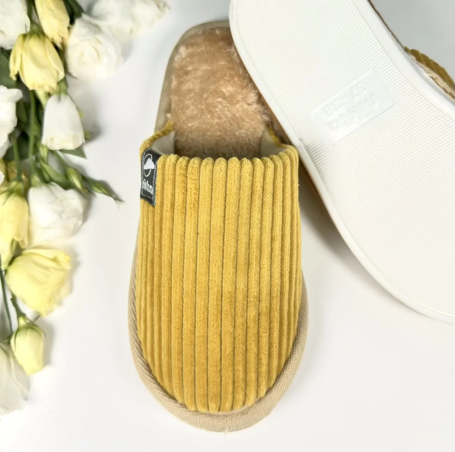 دمپایی حوله ای نیکتا مدل آوا کد Yell-01