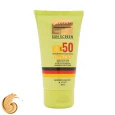 کرم ضد آفتاب رنگی صورت دیفکتو SPF 50 مدل D.01 ‌مناسب برای انواع پوست حجم 50 میلی‌لیتر