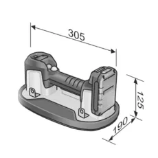 قاپک شارژی فلکس مدل VLP 18.0 C